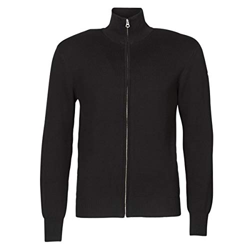 Schott NYC Sweter Sweter Męski, czarny, M