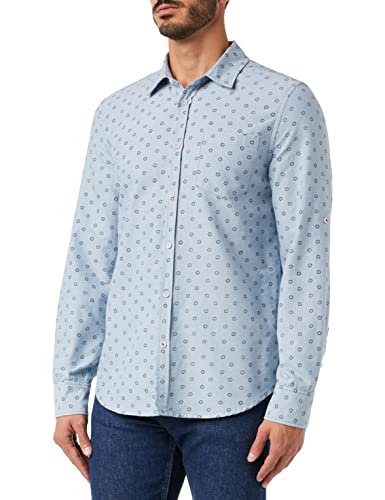 MUSTANG Męska koszula Style Casper Oxford, klasyczna koszula AOP_1 12413, XL, Aop_1 12413, XL