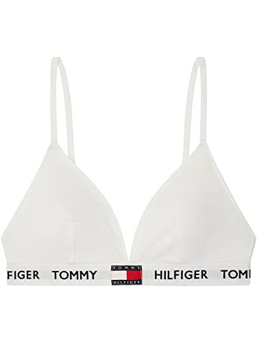 Tommy Hilfiger UW0UW02243 Biustonosze trójkątne, klasyczne, białe, Klasyczny Biały, XL