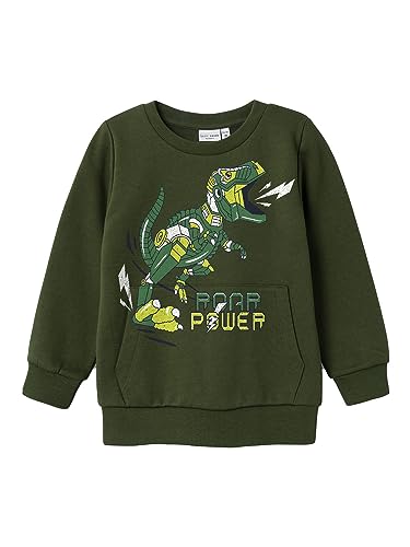 NAME IT Bluza chłopięca, Rifle Green, 92