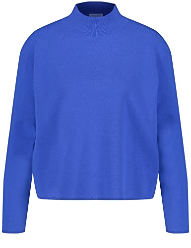 Gerry Weber Damski sweter 871026-35701, niebieski (Electric Blue), 40 (DE)