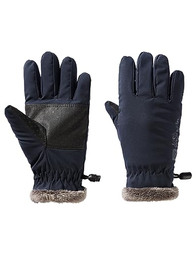 Jack Wolfskin Unisex dziecięce rękawiczki HIGHLOFT Glove K, Night Blue, 116, niebieski (Night Blue), 116