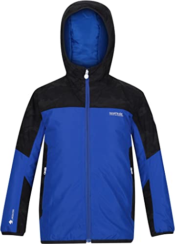 Regatta Unisex dziecięca kurtka wulkanics V, Spray/czarny (czarny), 13 Lata
