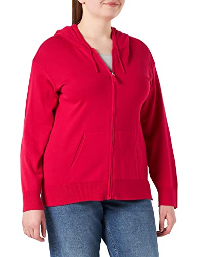 United Colors of Benetton Damska kurtka z dzianiny, Rosso 19d, L