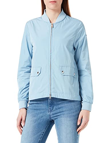 Geox Kurtka damska W STHELLAE Jacket, Dusty Blue, rozmiar 38 (DE), Dusty Blue, 38