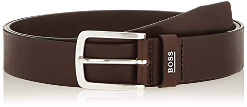 BOSS Pasek męski, brązowy (DARK BROWN 202), 80|#80|#672 (Herstellergröße: 80)