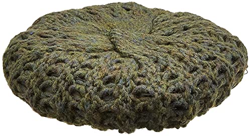 Sisley Czapka damska 108UMA003 Hat, ciemnozielona 88C, OS