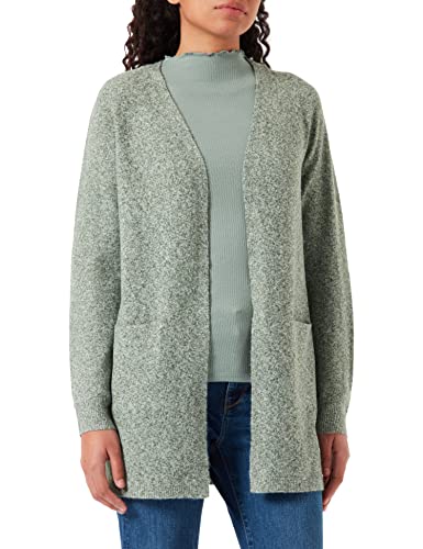 Vero Moda Damski kardigan otwarty, Wieniec laurowy/szczegóły: melanż, XS