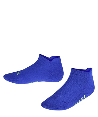 FALKE Uniseks - dzieci Skarpety do trampek Cool Kick Sneaker K SN Oddychający I Szybkoschnący krótkie jednokolorowe 1 Para, Niebieski (Cobalt 6712), 31-34 (7-9 lata)