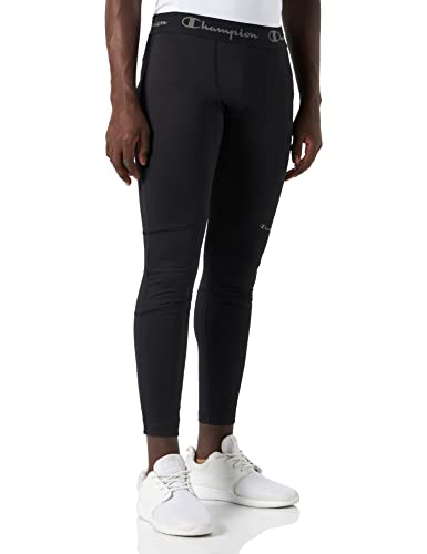 Champion Legginsy męskie C-Sport, czarny, L