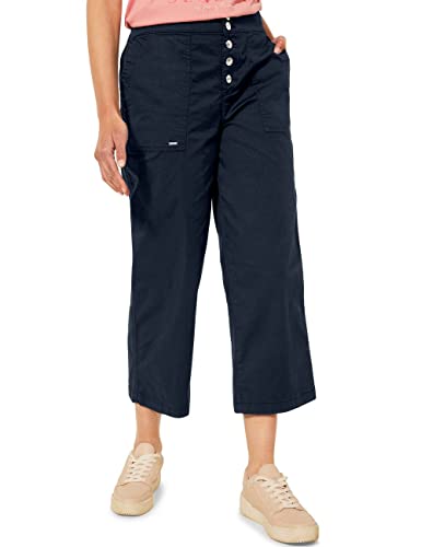 Street One damskie spodnie bawełniane 7/8, Grand Blue, 36W / 26L