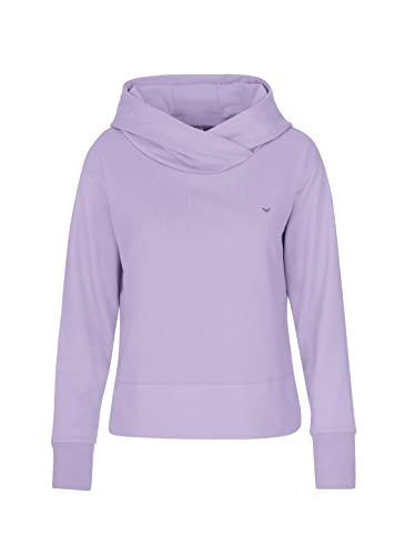 Trigema Damska bluza z kapturem 571905122, kolor liliowy, M, bez, M