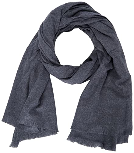 ONLY Women's ONLBIANCA Life Scarf Acc szalik, Dark Grey Melange, One Size, ciemnoszary melanż, jeden rozmiar