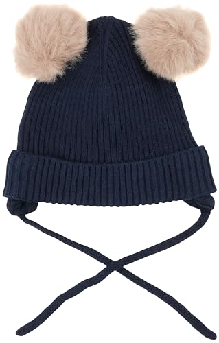 NAME IT Unisex NBNMARA Knit HAT2 czapka, Dark Sapphire, 34/39, Dark Sapphire