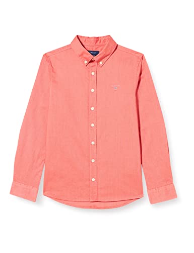 GANT Unisex dziecięca bluzka Archive Oxford Ls B.d Shirt, Lava Red, 134-140