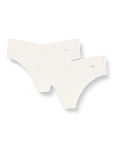 Sloggi Damskie stringi Zero z mikrofibry 2.0, hipstring 2P, stringi typu Angora, M