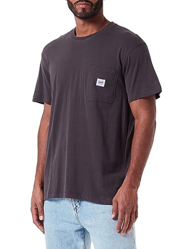 Lee Ww Pocket Tee T-shirt męski, czarny, XL