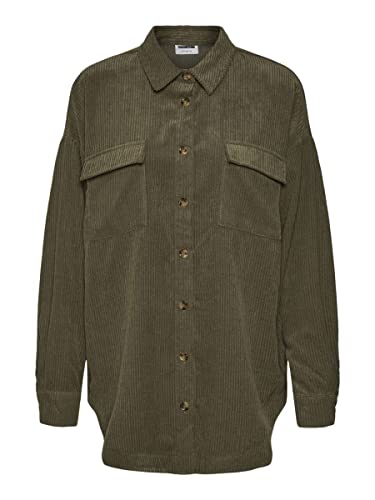 Noisy may Damska koszula Nmflanny L/S Corduroy Shacket Bg Noos, Kalamata, L