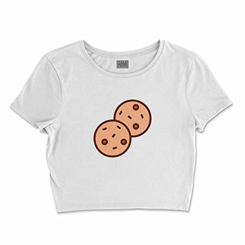 Bona Basics, Koszulka damska z nadrukiem cyfrowym,%100 bawełna, biała, casualowa, topy damskie, rozmiar: XL, biały, XL Krótki