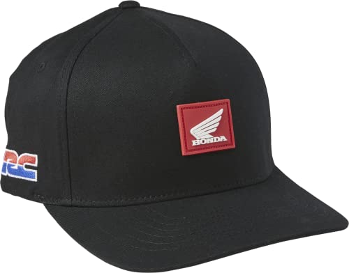 Fox Racing Męska czapka Honda Flexfit Hat, czarny, L-XL
