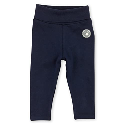 Sigikid Legginsy niemowlęce dla, Niebieski/koń, 62 cm