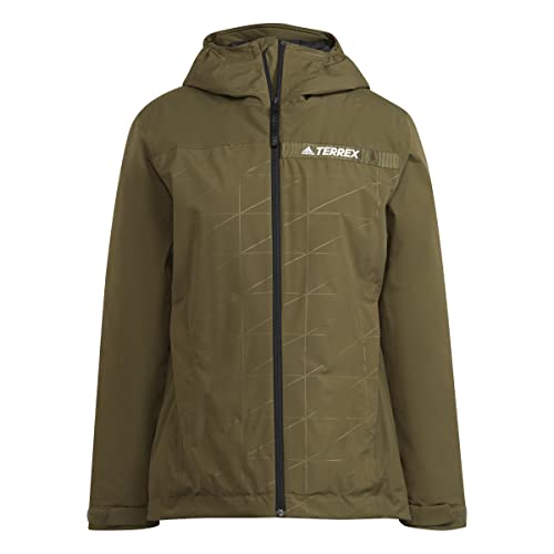 adidas Damska kurtka W Mt Rain in Jk, Olifoc, L