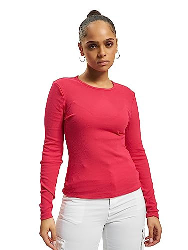 ONLY Women's ONLNULAN L/S Open Back Top JRS Shirt, Love Potion, XL