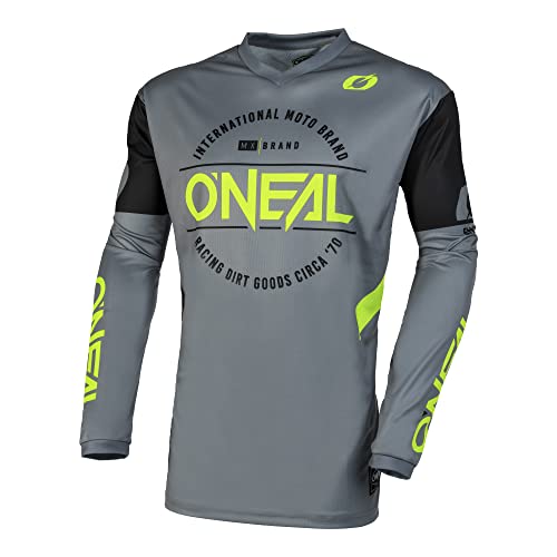 O'Neal Element Brand Jersey Koszula męska, Szary/Czarny, S Męski, Szary/Czarny, S