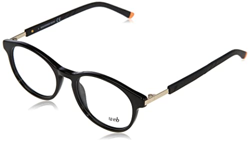 Web Eyewear Chłopięce okulary przeciwsłoneczne WE5380, błyszczący czarny, 45, Błyszczący czarny