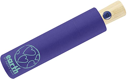 Happy Rain parasol kieszonkowy z automatycznym earth, kwarc bleu, 94 cm, automatyczny