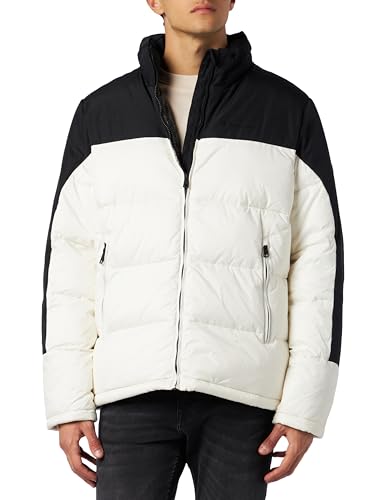 Champion Legacy Outdoor-Colorblock Kurtka Mężczyźni, Off White/Nero, M