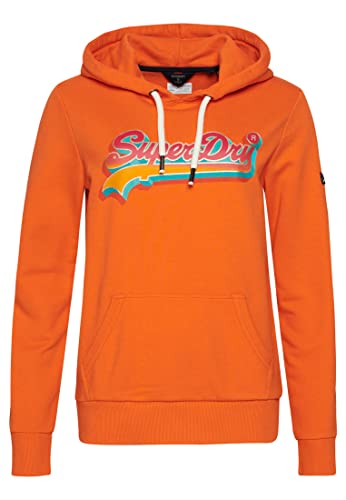 Superdry Vintage VL Seasonal Hood Ub Bluza damska, Sunblast Orange, 34