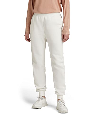 G-STAR RAW, Damskie spodnie dresowe Premium Core 2.0, Biały (Mleko D21320-c235-111), S
