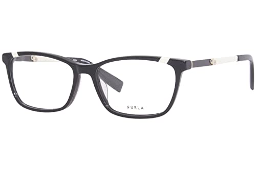 Furla Okulary damskie, Shiny Black, 54