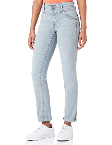 s.Oliver Jeansy damskie, Betsy Slim Fit, szary, 34