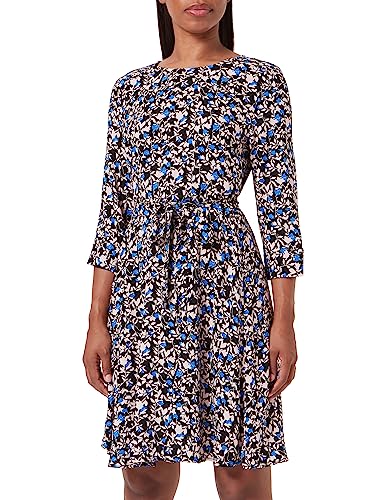 Vila Damska krótka sukienka, rękaw 3/4, Lapis Blue/Aop: apa, 40