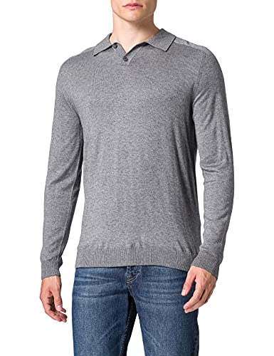 United Colors of Benetton Sweter męski, Szary melanż 61 V, XS