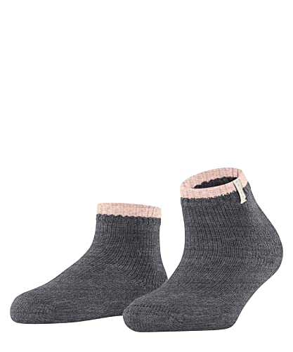 FALKE Kobiety Krótkie skarpety Cosy Plush W SSO Wełna Alpaki z wzorem 1 Para, Szary (Grey Melange 3270), 39-42