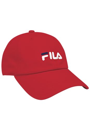 FILA Unisex BANGIL czapka baseballowa, czerwona (True Red), rozmiar uniwersalny, czerwony (True Red), jeden rozmiar