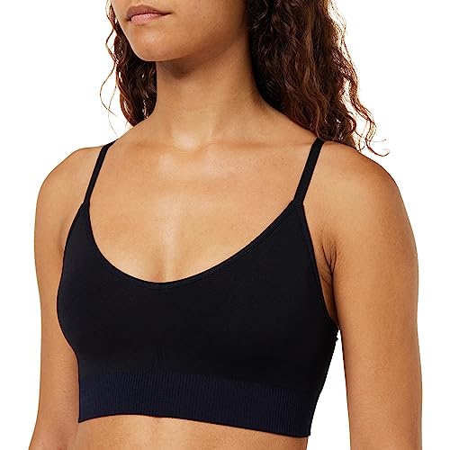 Sloggi Ever Infused Aloe Bralette Top, Black, L, czarny, L