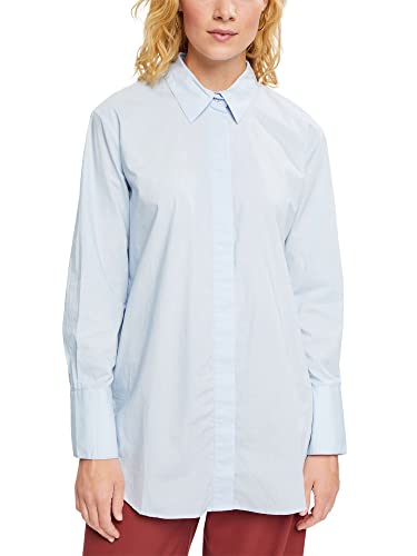 ESPRIT Bluzka koszulowa oversize, jasnoniebieski, M