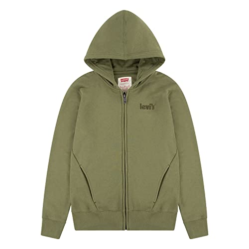 Levi's Chłopięca bluza z kapturem z logo Lvb 9eg980 z kapturem, Loden Greene, 14 Lat