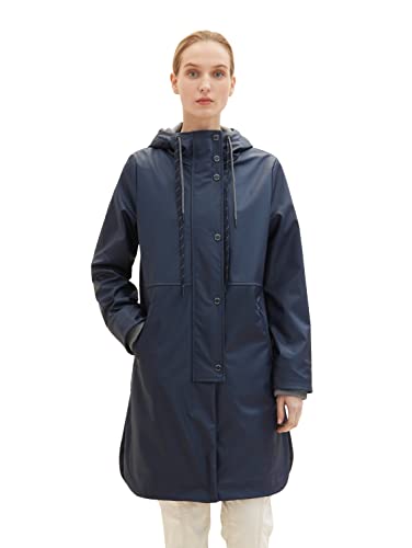 TOM TAILOR Damski Płaszcz 1036936, 10668 - Sky Captain Blue, 3XL