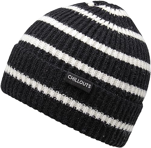 CHILLOUTS Damska czapka Jette Hat Beanie, czarny, jeden rozmiar