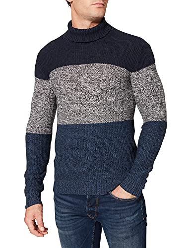 Blend Sweter męski, 194024/Dress Blues, M