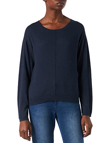 Cream & Co. Damski sweter z dzianiny Cranva, NIEBIESKI, XS
