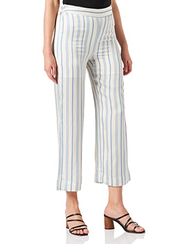 PART TWO Spodnie damskie Pilupw Pa Pants Easy Fit, Riviera Stripe, 36 PL