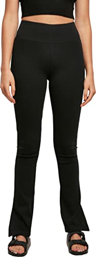 Urban Classics Damskie legginsy z wysokim stanem z boku, czarny, XXL
