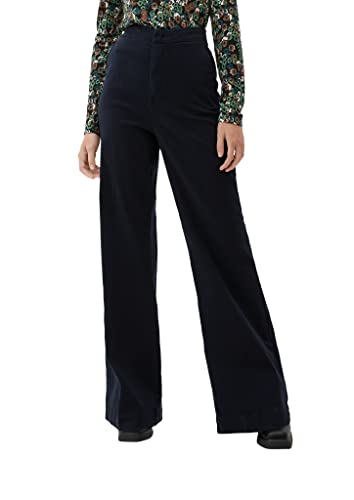 Q/S by s.Oliver Damskie spodnie jeansowe długie, niebieski, 44W / 30L