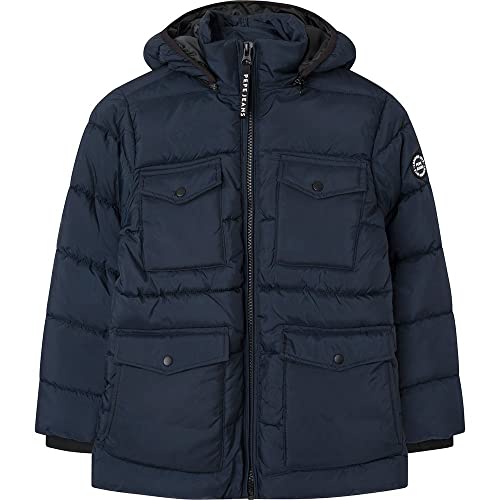 Pepe Jeans Grantown kurtka chłopięca, niebieski (Dulwich), 4 lat